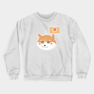 Gather your thoughts, Akita Crewneck Sweatshirt